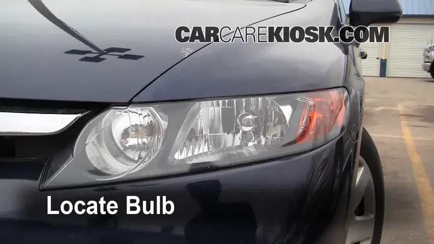 2007 Honda Civic LX 1.8L 4 Cyl. Sedan (4 Door) Luces Luz de marcha diurna (reemplazar foco)